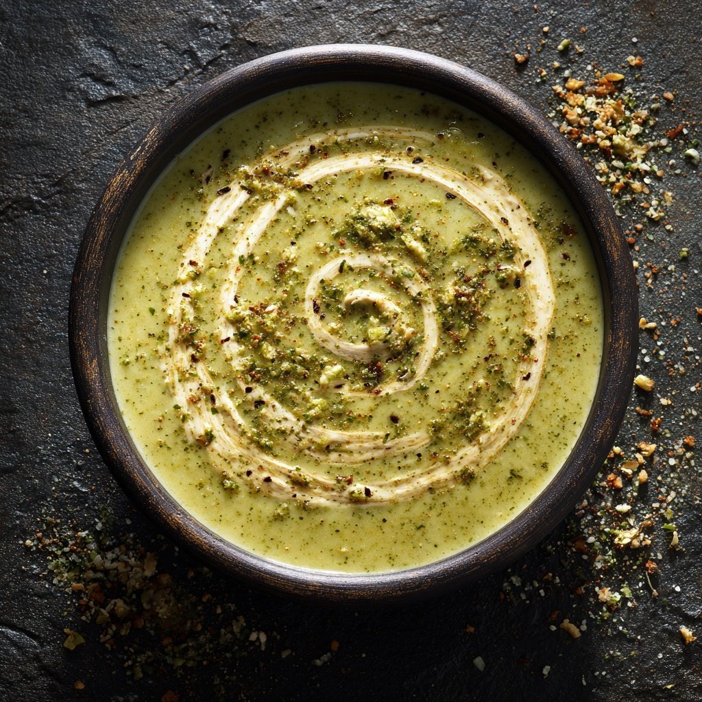 Brokkoli Suppe Mit Mandelmus