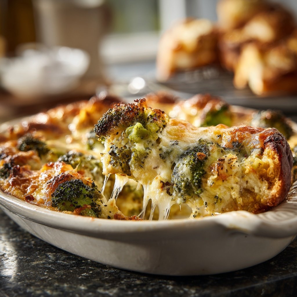 Brokkoli Auflauf Mit Käse