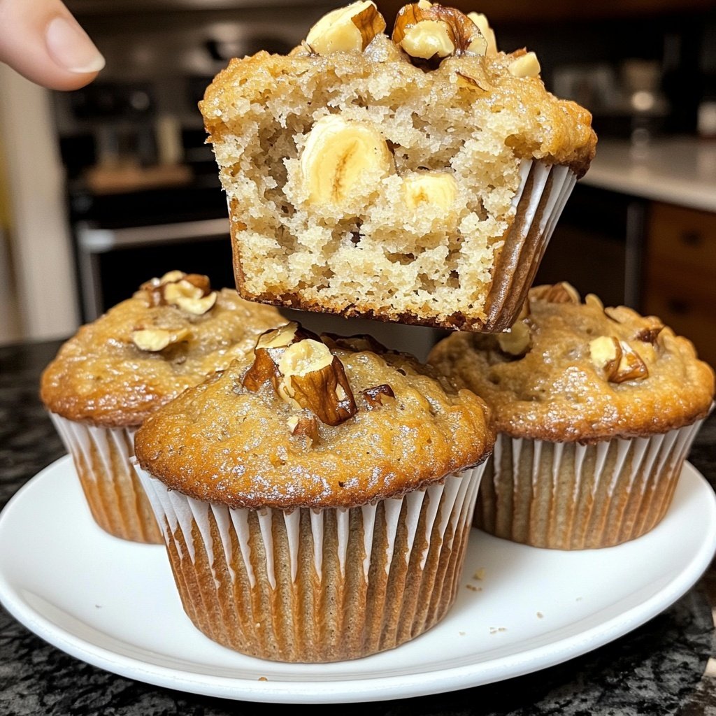 Bananenkuchen Muffins