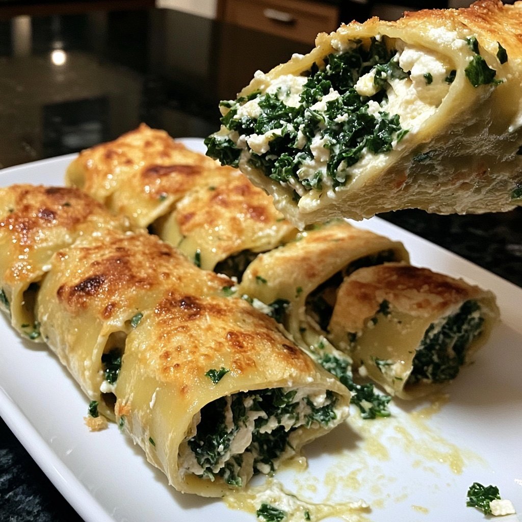 Schnelle & leckere Grünkohl Cannelloni