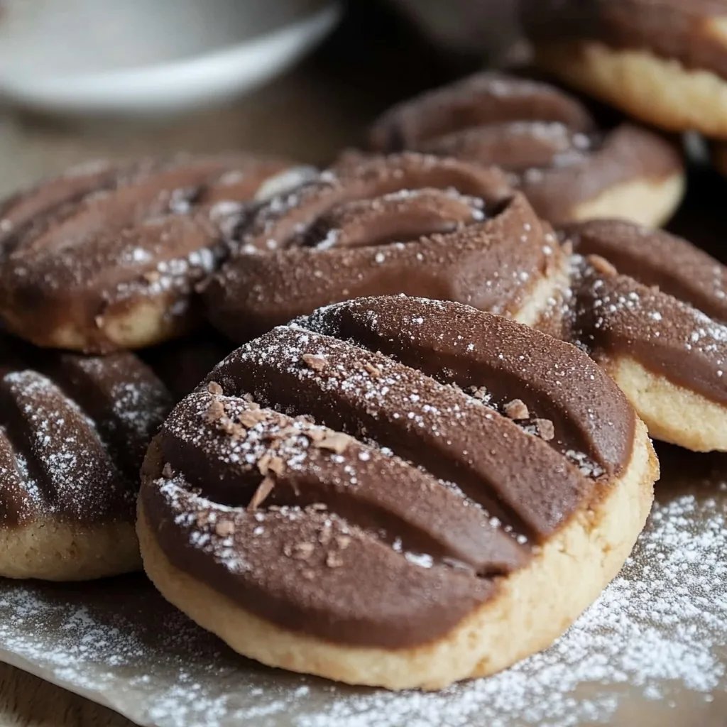 Schoko Puddingplätzchen