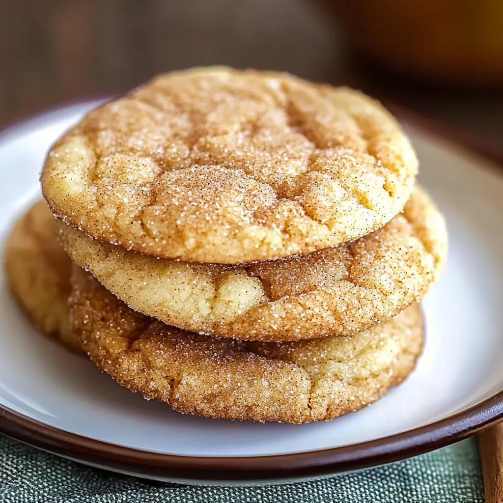 Schnelle Apfel-Zimt-Snickerdoodle-Kekse